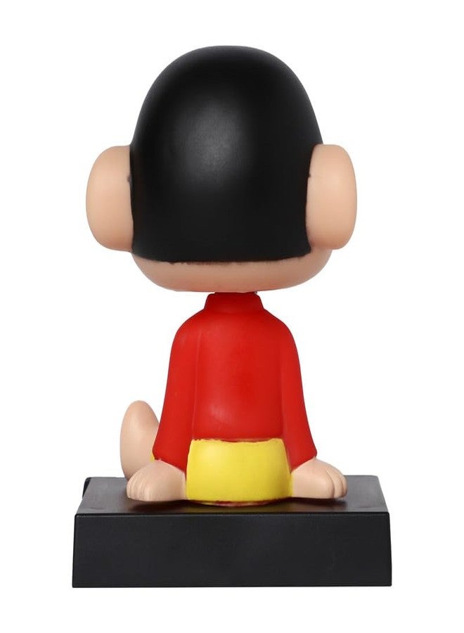 omuda Super Hero Action Figure Limited Edition Bobblehead with Mobile Holder for Car Dashboard, Office Desk & Study Table (Shinchan) - Image 4